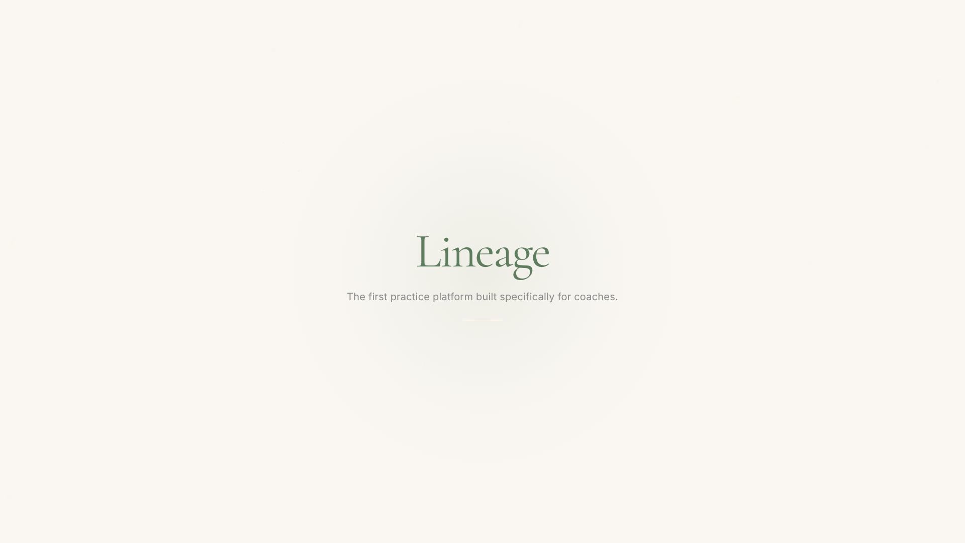 Lineage promo video